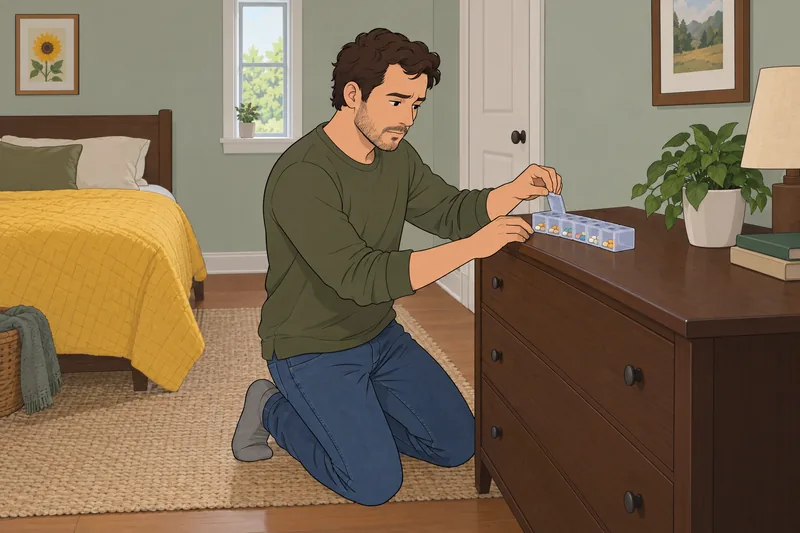 Treatment Adherence Factors support a bedroom routine.