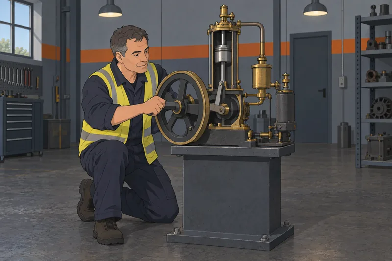 Thermodynamics Quiz features a compact heat engine.