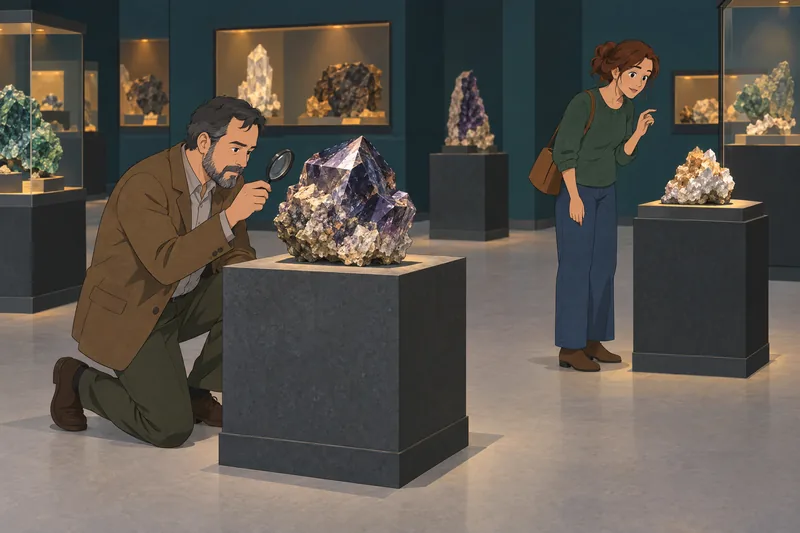 Things in Common: a mineral clue is examined.