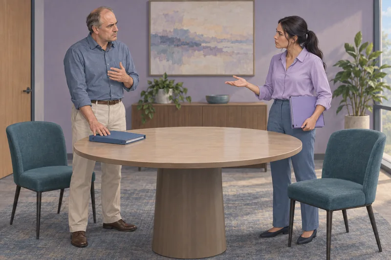 Thomas-Kilmann: discute junto a la mesa
