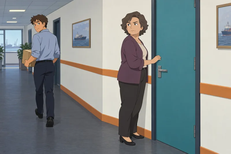 Threatened Authority Complex: supervisor faces a closed door.