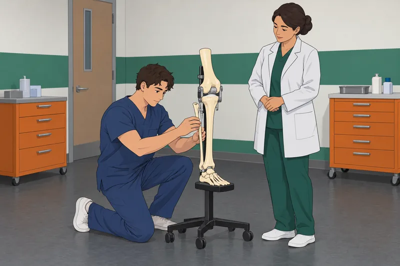 Tibia and Fibula landmarks await careful sorting.