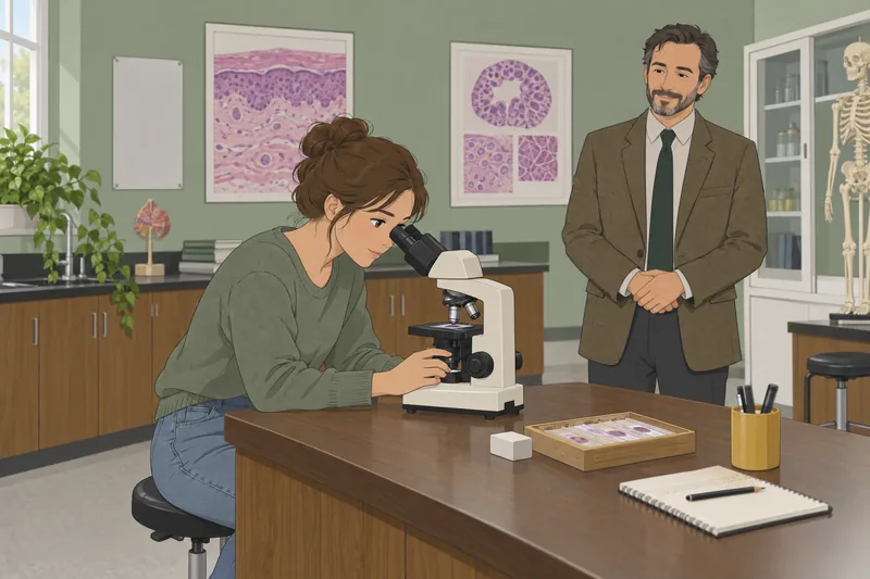 Tissue Quiz with microscope study happens in class.