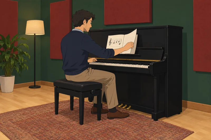 cuestionario sobre la: pianista compara dos notas.