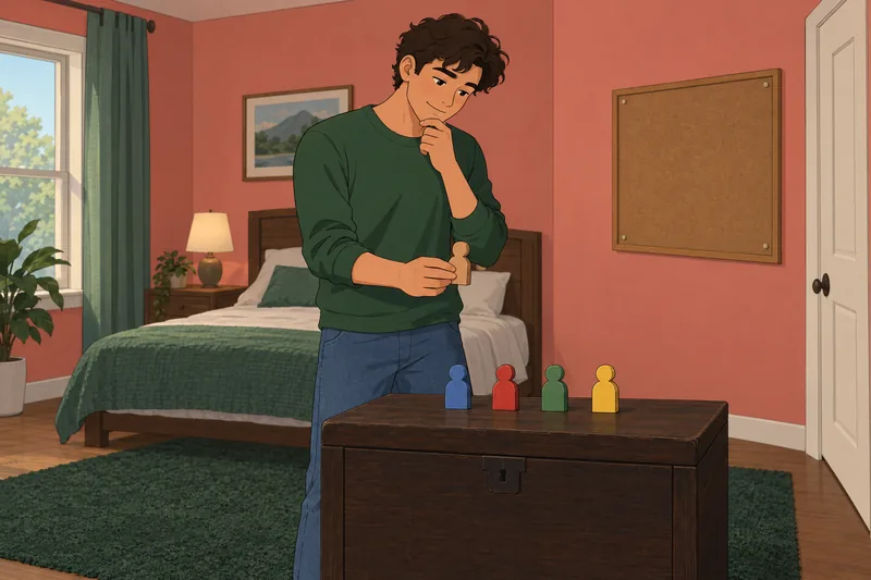 Quiz ¿Qué personaje: un fan ordena cuatro fichas.