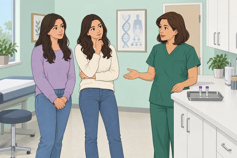 Twin Test Quiz shows a clinic lesson.