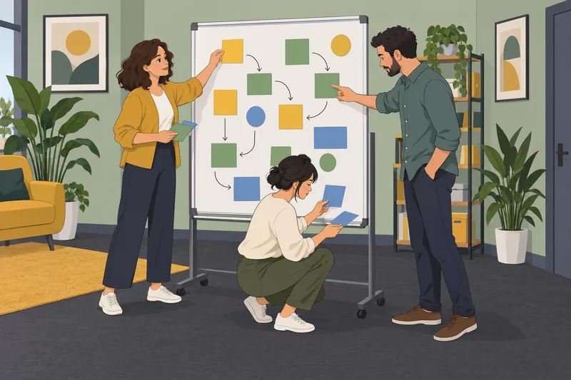 Handy Organizational Culture appears in a project room.