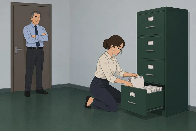 tipo de cultura organiza un archivo.