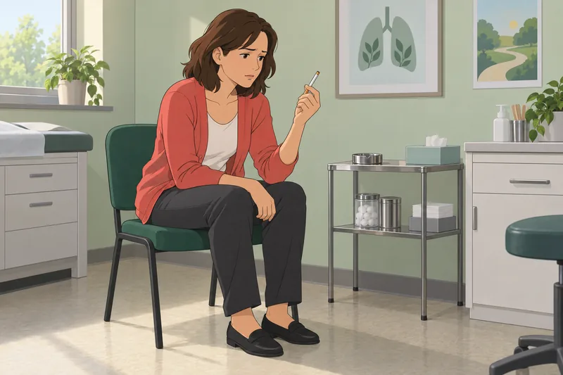 Smoking Behavior Type appears in a clinic.