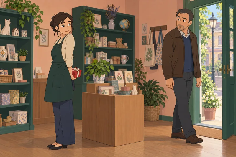 Types of Lies surface in a polite shop.