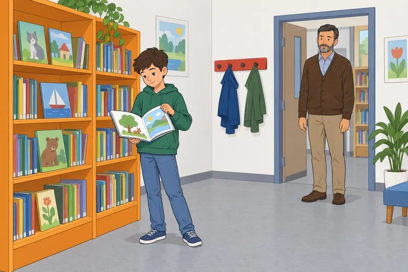 Child Subjective Self-Regulation adapts with a picture book.