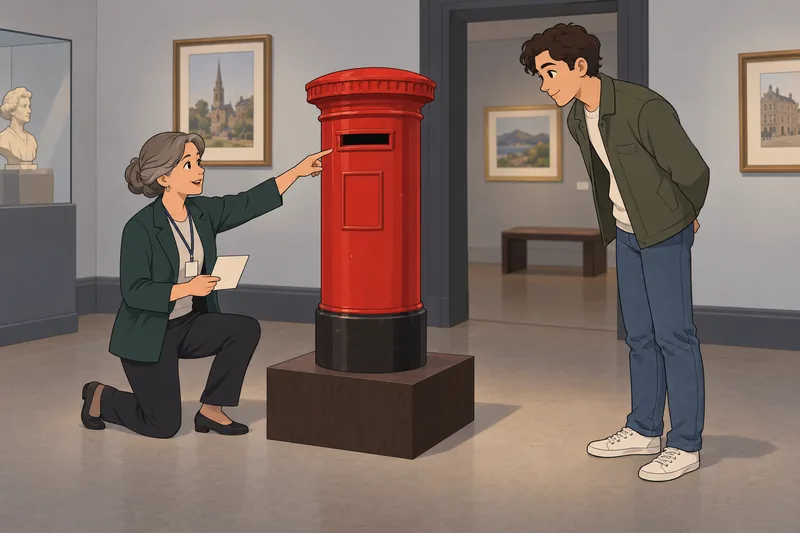 UK General Knowledge meets a red post box.