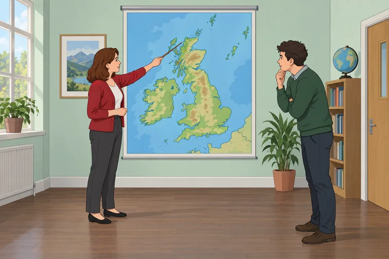 UK Geography Quiz begins in a classroom.