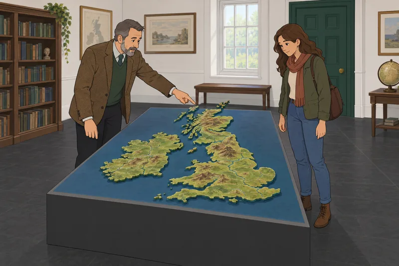 El cuestionario de geografía examina el relieve.
