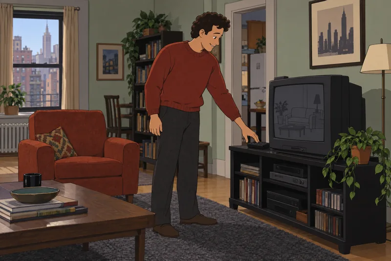 Ultimate Seinfeld Quiz shows a viewer recalling episodes.