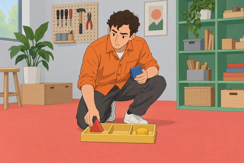 Ungoogleable Quiz: blocks reveal a hidden rule.