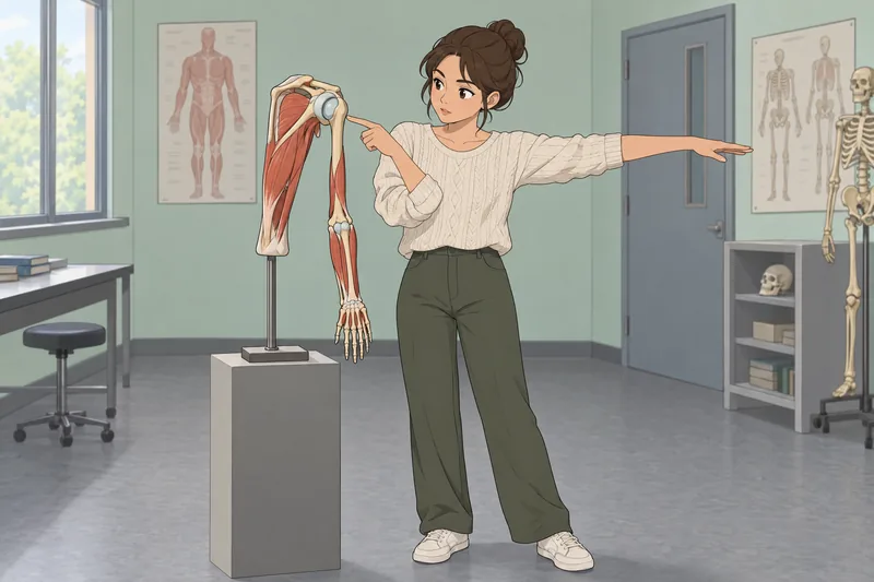 Upper Limb Anatomy shows an arm model.