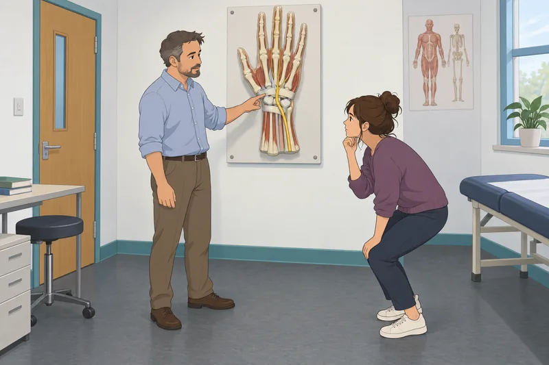 El cuestionario de anatomía revisa la muñeca.