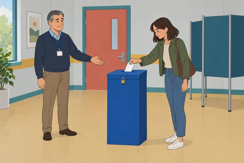 US Government Quiz follows a ballot procedure.