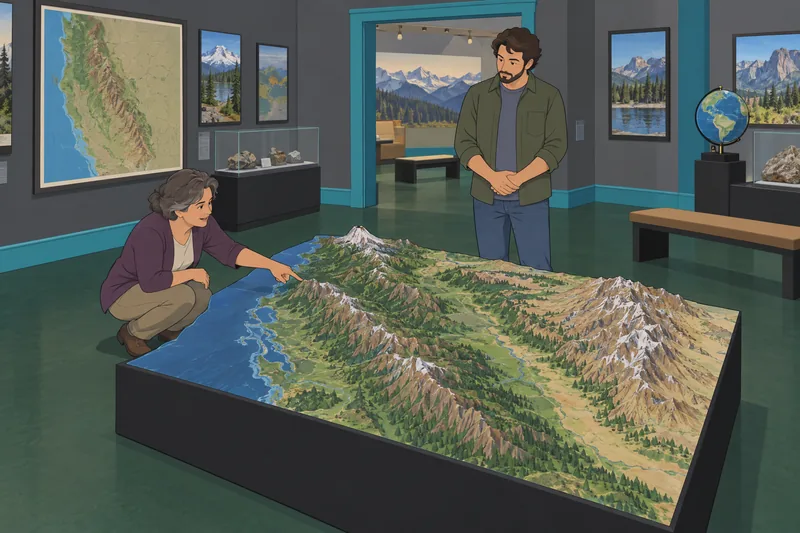 El cuestionario sobre las cordilleras llega al museo.