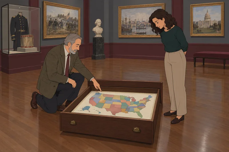 US Presidents Quiz visits a history museum.