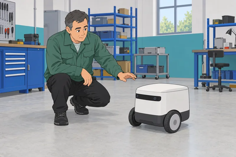 User Attitudes Toward AI meets a workshop robot.
