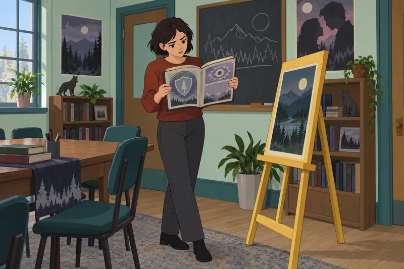Vampire Power Quiz shows a reader checking lore.