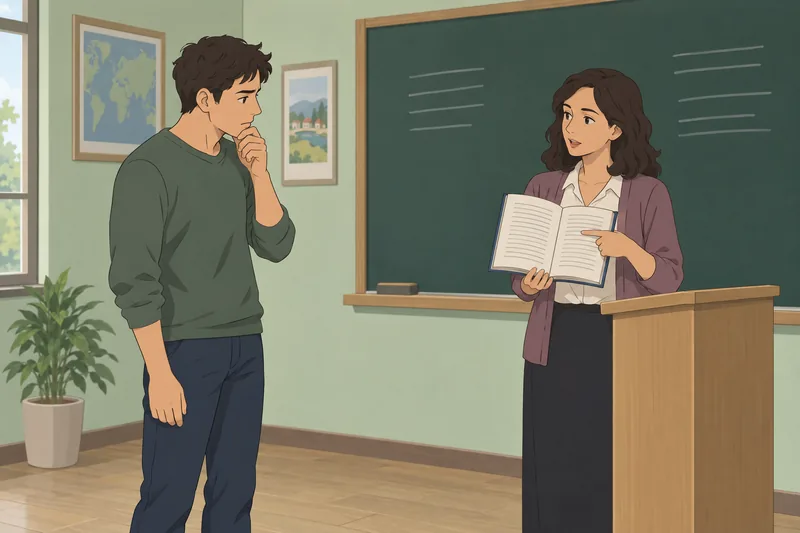 A classroom scene illustrates the Verbal Reasoning Test.