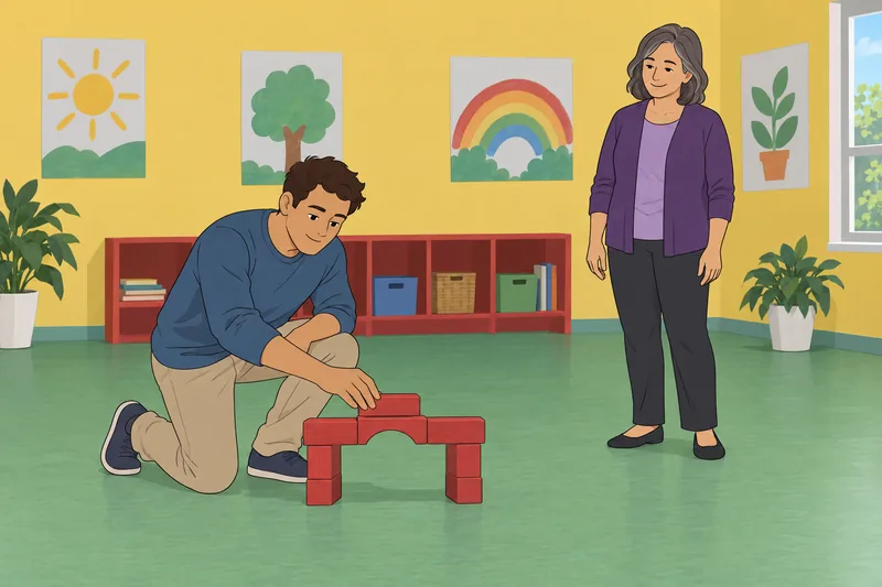 Victim Identity Test shows blocks forming a bridge.
