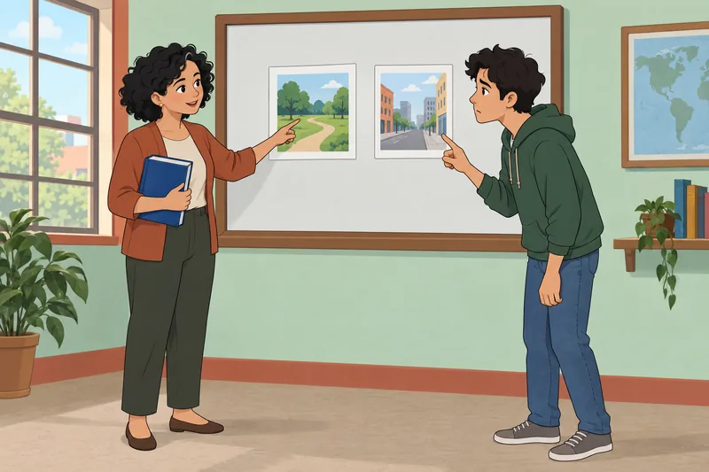 Vocabulary Quiz appears in a classroom reference moment.