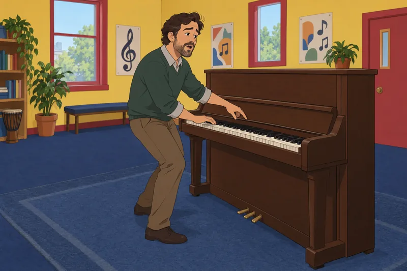 Vocal Range Quiz shows a register glide.