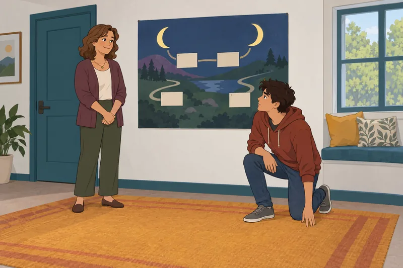 El cuestionario sobre Walk conecta dos lunas.