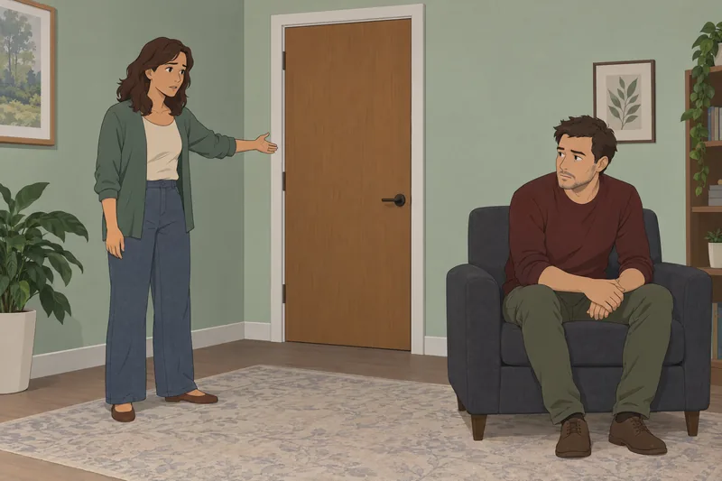 Was My Ex reflects a closed-door boundary.