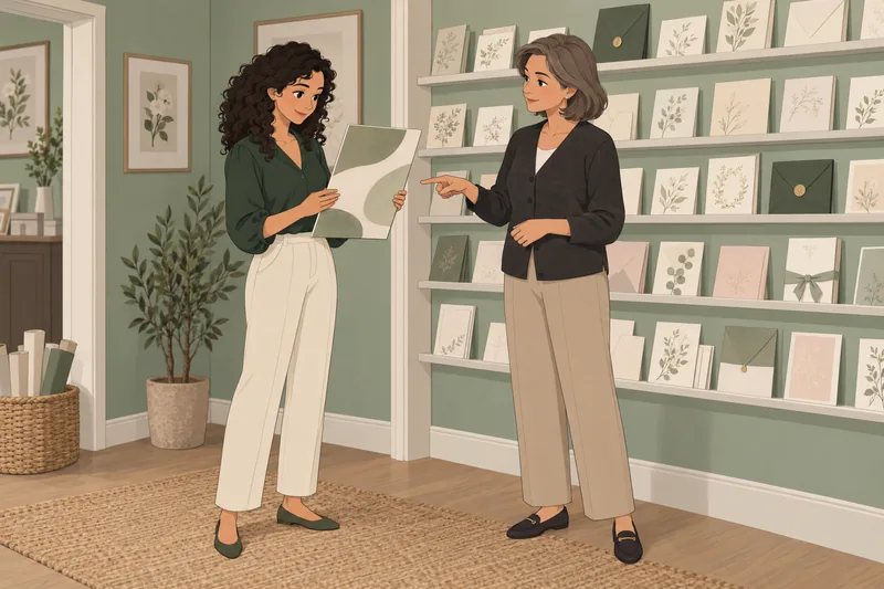 Wedding Color Quiz shows a botanical invitation choice.