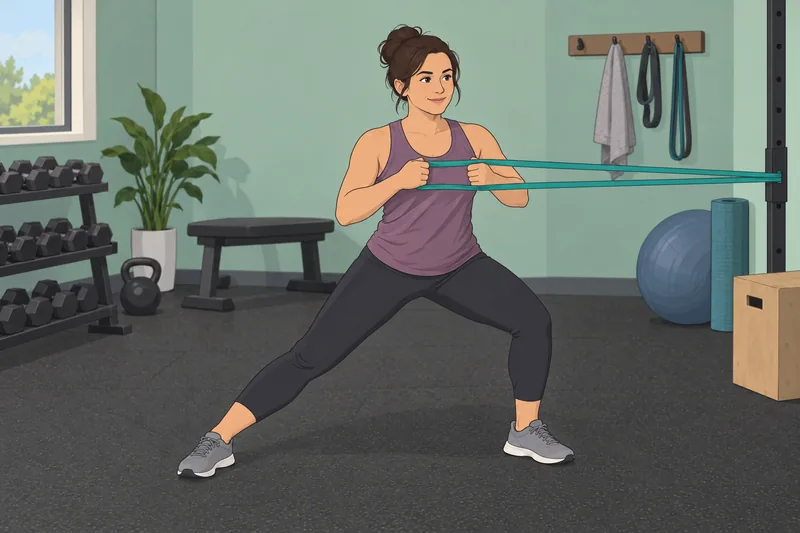 Weight Loss Quiz: woman rehearses a steady stretch.