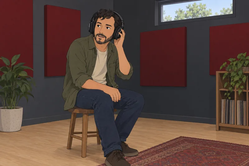 What Accent Do I notice through headphones.