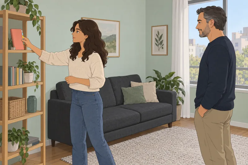 Quiz ¿Con personas aparece en una sala.
