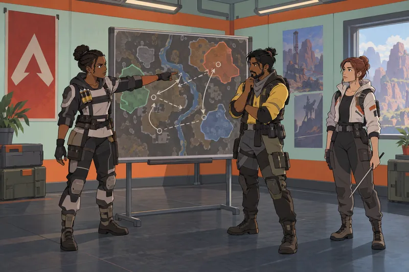 What Apex Legend: a squad marks a rotation.