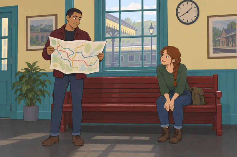 What Are You shows an easygoing route plan.
