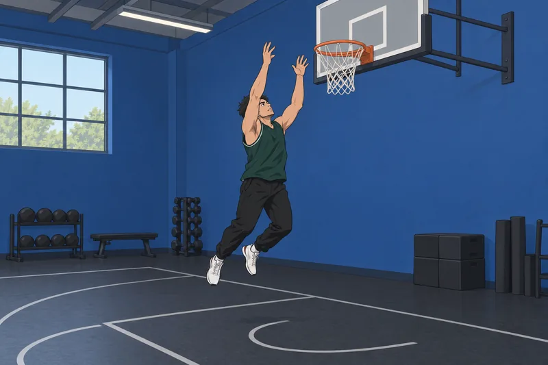 What Basketball Position shows a forward reaching.