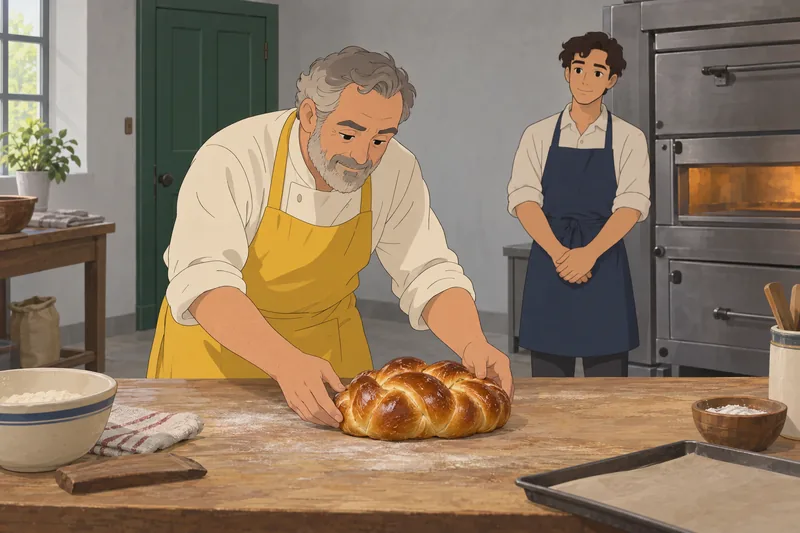 What Bread Am follows brioche shaping.