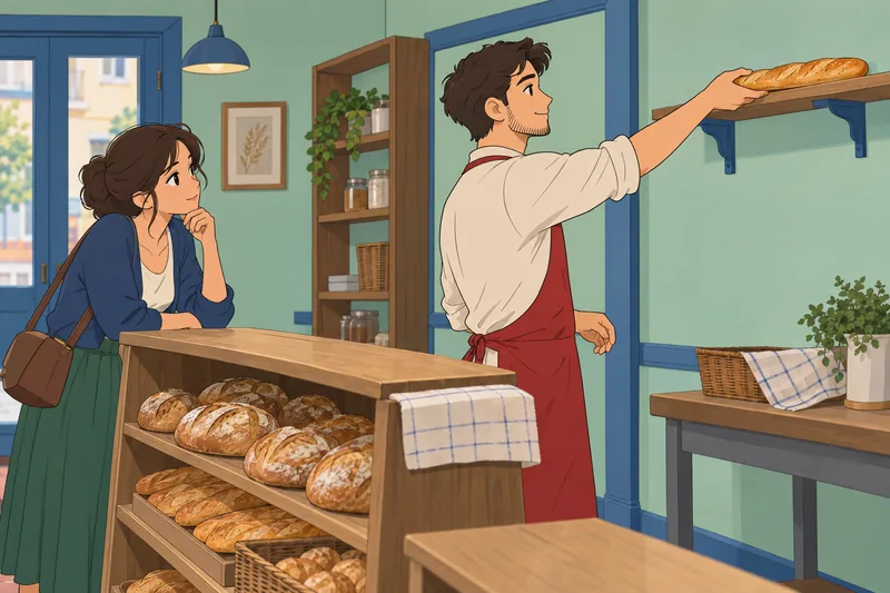 Quiz ¿Qué pan muestra una baguette elegida.