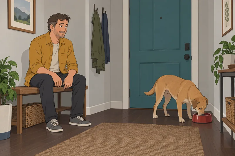 What Breed Is — a dog enjoys quiet routine.