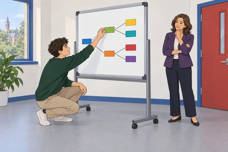 What Business Major helps map market ideas.