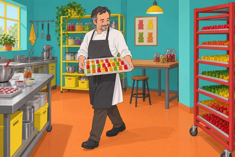 Quiz ¿Qué dulce? Ositos de goma despiertan alegría.
