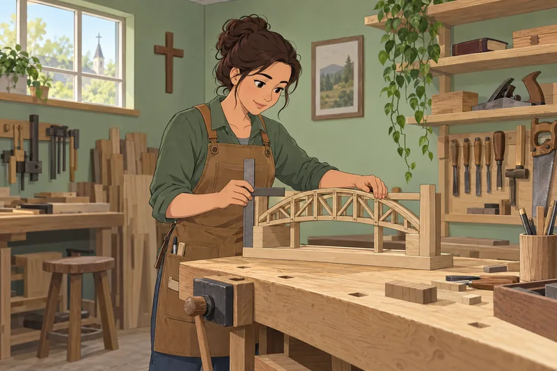 What Career Does this workshop scene reveal?