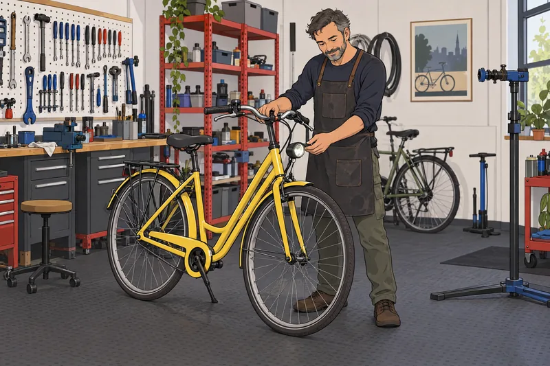 Quiz ¿Qué ciudad ajusta una bicicleta urbana.