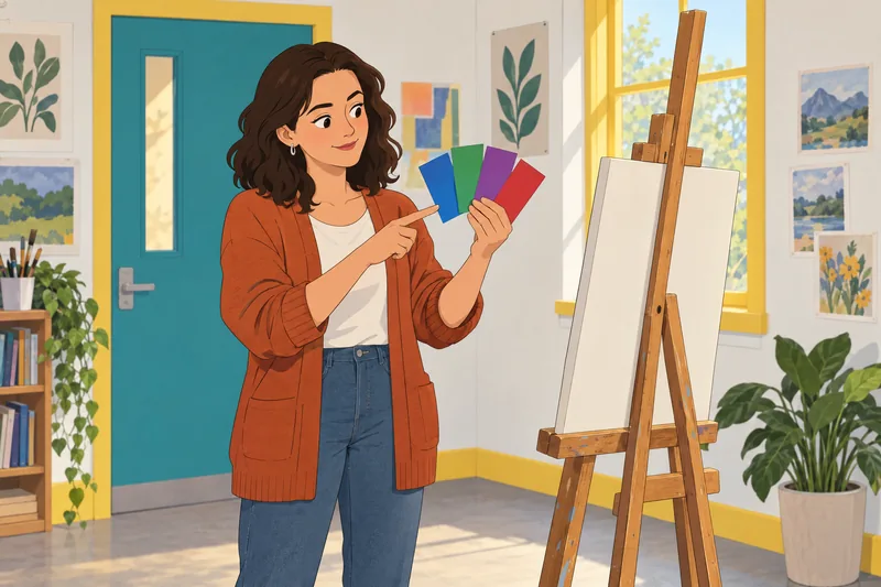 What Color Is a name's visual association?