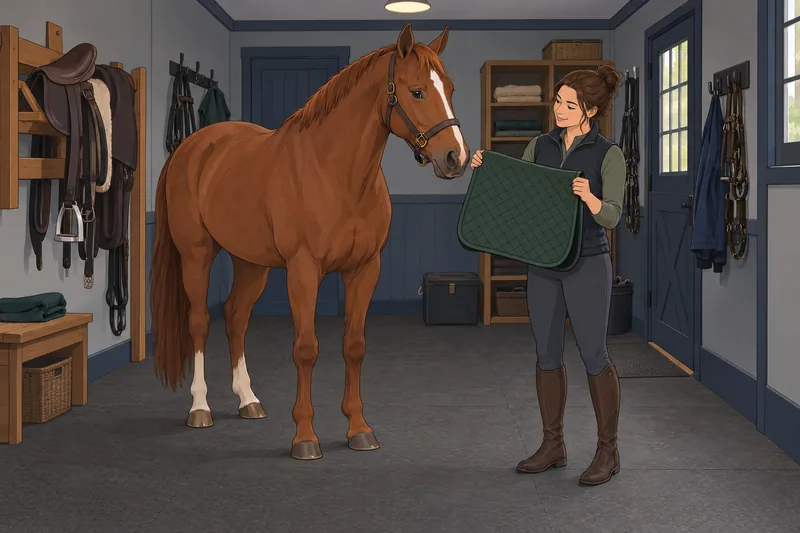 What Colour Suits this calm horse.