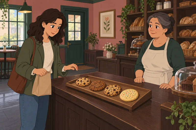 What Cookie Am appears in a bakery shop.